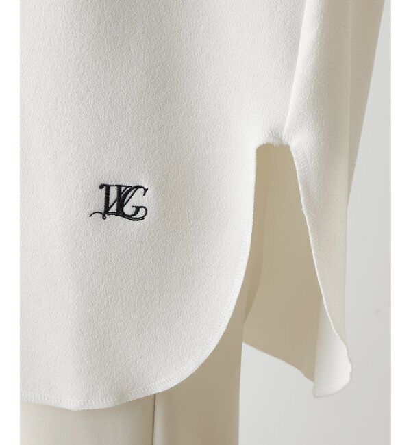  「刺繍ジョーゼットプルオーバー」|シャツ・ブラウス|