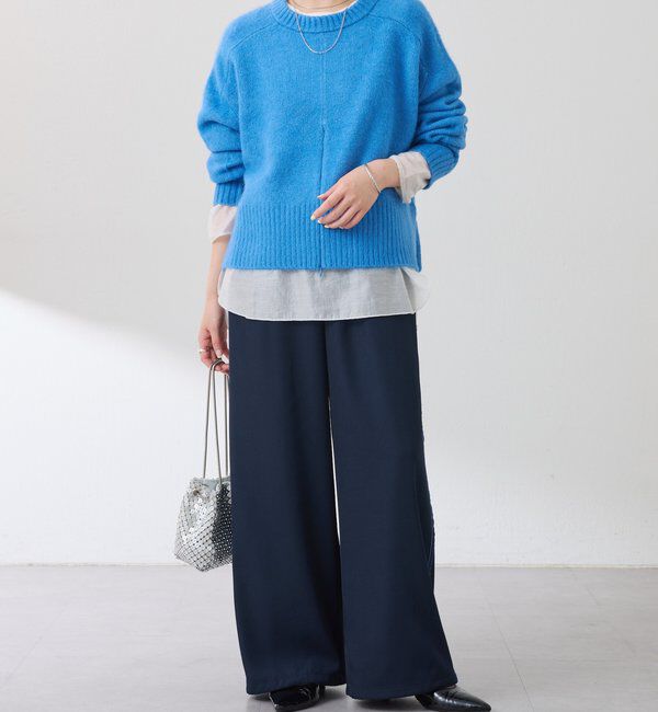  「ヤクライクショートニット」|ニット・セーター|