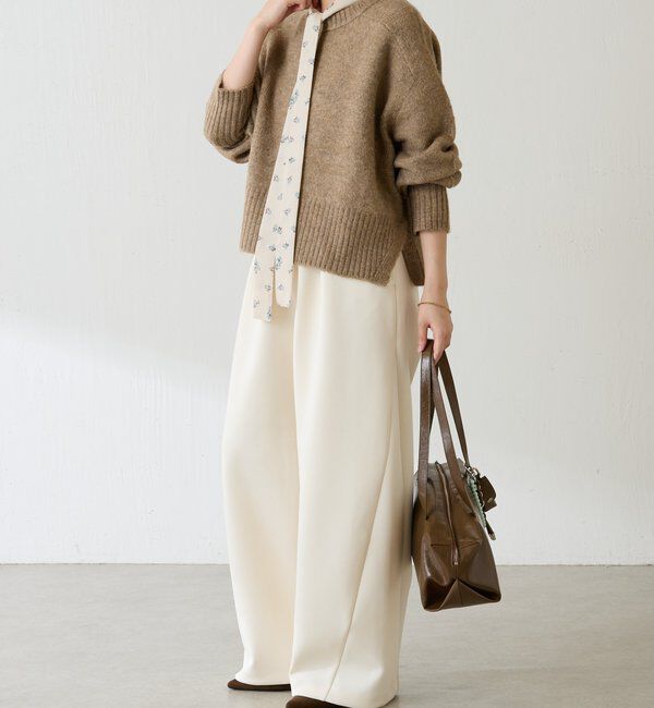  「ヤクライクショートニット」|ニット・セーター|