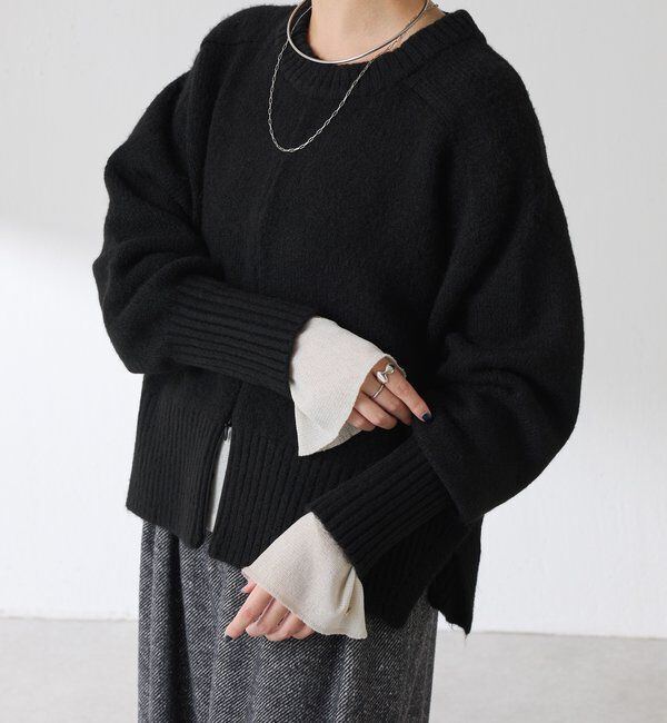  「ヤクライクショートニット」|ニット・セーター|