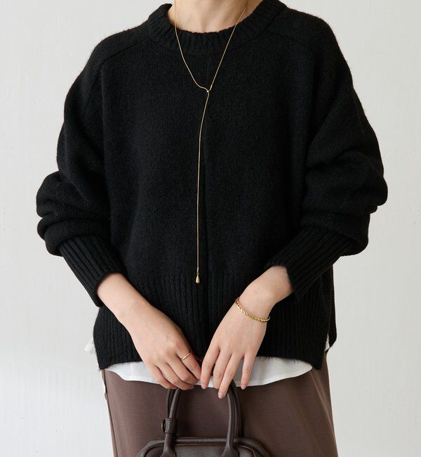  「ヤクライクショートニット」|ニット・セーター|