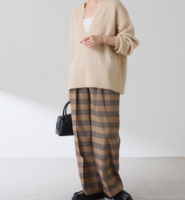  「エアリー深Vニット」|ニット・セーター|