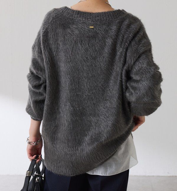  「エアリー深Vニット」|ニット・セーター|