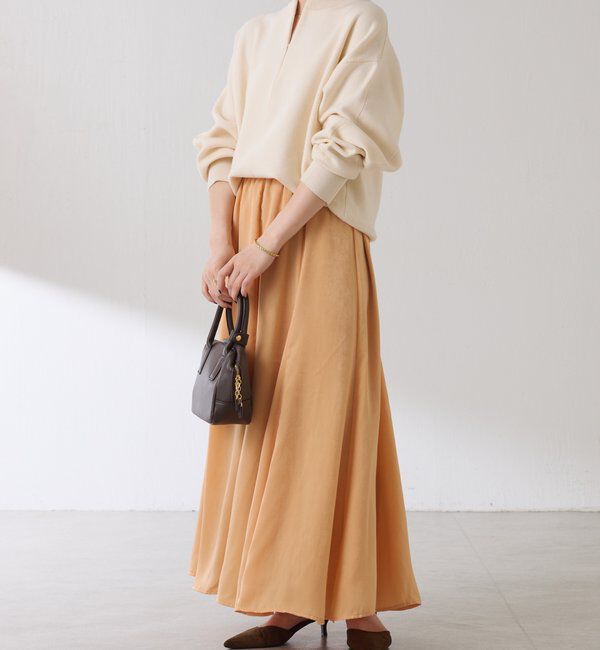  「アンチスタティックフレアスカート」|スカート|