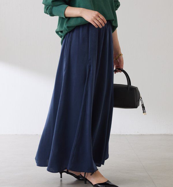  「アンチスタティックフレアスカート」|スカート|