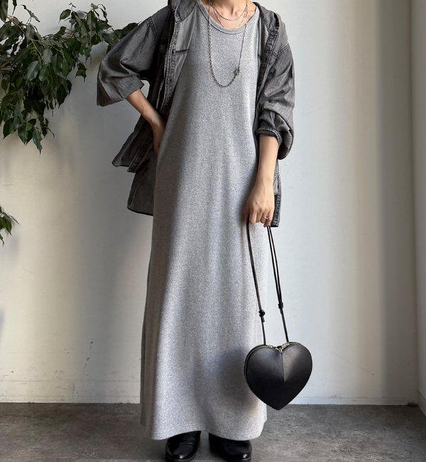  「【全骨格細見え】ブークレーダンボールタンクワンピース」|ワンピース|