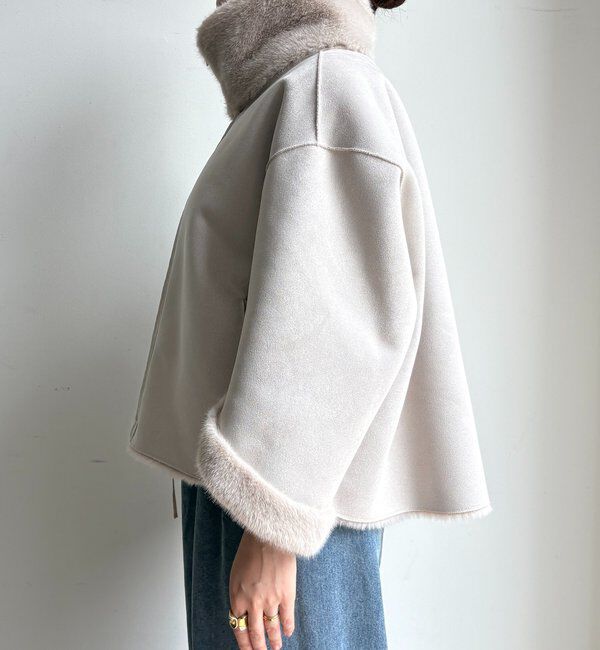  「フェイクファーリバーシブルコート」|その他|