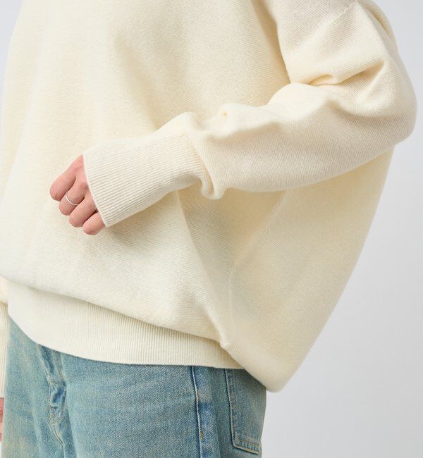  「【リバイバル/新色追加/7色展開】ウール100NEWバックボリュームニット」|ニット・セーター|