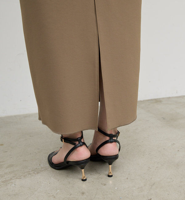  「【3サイズ展開】ストレッチマキシキャミワンピース」|ワンピース|