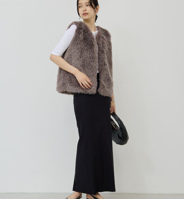  「フェイクカシミヤベスト」|ベスト・ジレ|