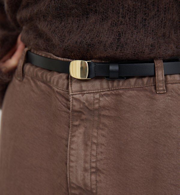  「プレートバックルベルト」|ベルト|