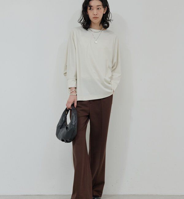  「【セットアップ対応】キュプラジャージードルマンプルオーバー」|Tシャツ・カットソー|