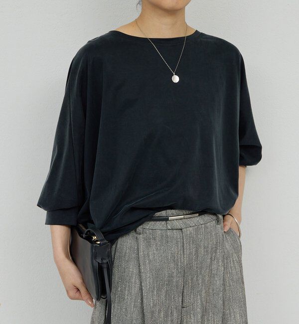  「【セットアップ対応】キュプラジャージードルマンプルオーバー」|Tシャツ・カットソー|