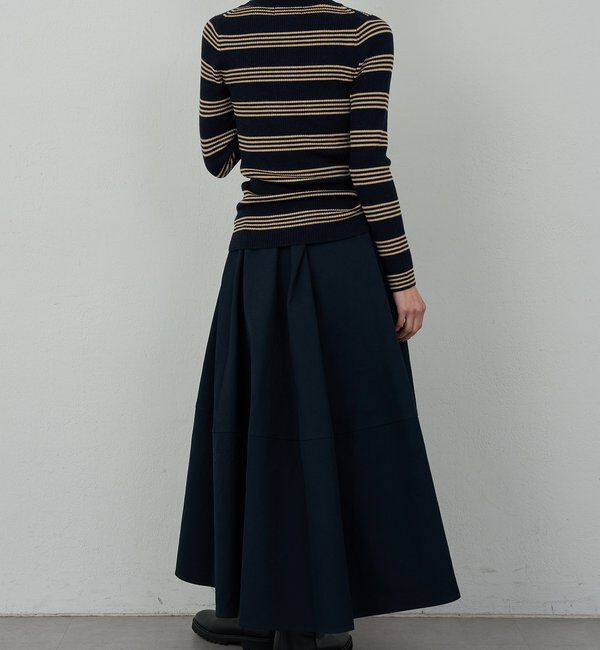  「【手洗い可】【HERITANOVUM】ボーダークループルオーバー」|ニット・セーター|