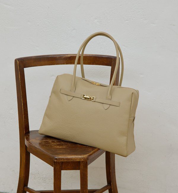  「【お仕事/出張/旅行にぴったり！】【2.718】バックルボストンバッグ」|トートバッグ|