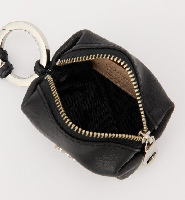  「カラビナ付き レザーミニポーチ型チャーム」|その他|