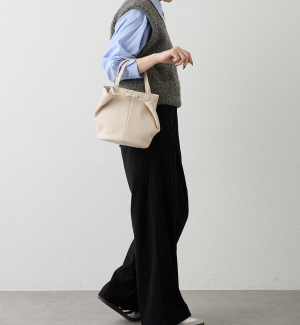  「レザー2WAYミニトートバッグ」|トートバッグ|