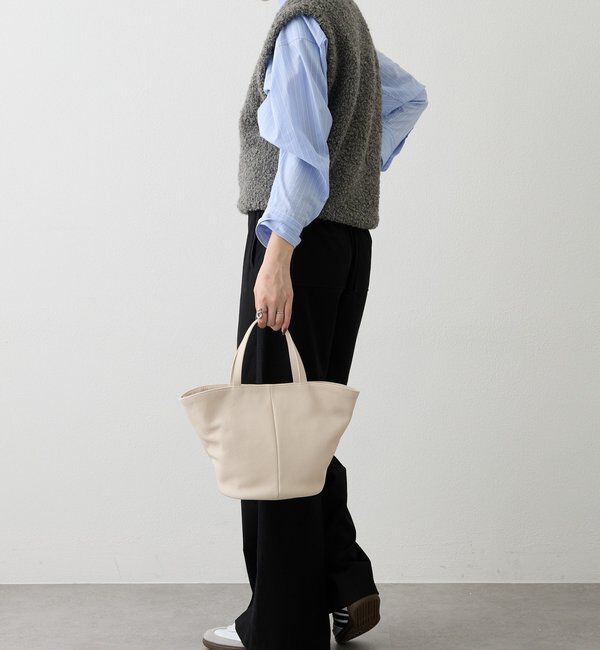  「レザー2WAYミニトートバッグ」|トートバッグ|