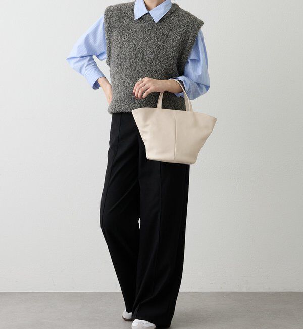  「レザー2WAYミニトートバッグ」|トートバッグ|