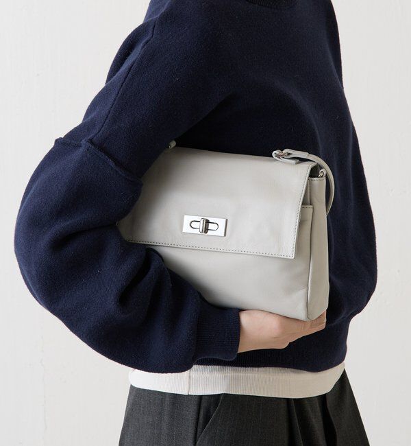  「《@__serako.r__企画》ソフトレザーフラップミニトートバッグ」|トートバッグ|