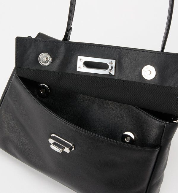  「《@__serako.r__企画》ソフトレザーフラップミニトートバッグ」|トートバッグ|