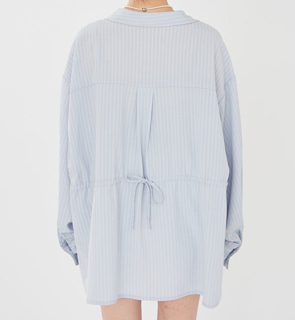  「[森川企画]レイヤードストライプドロストシャツ」|シャツ・ブラウス|