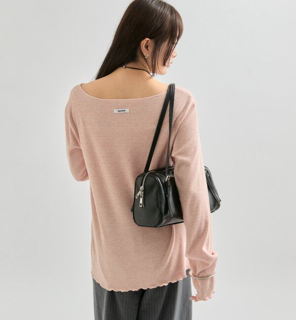  「起毛リブボタンカーディガン」|Tシャツ・カットソー|