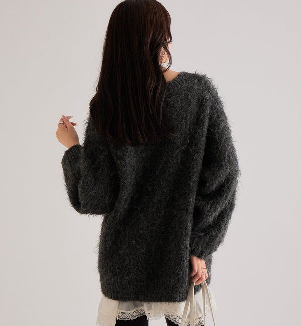  「ふわふわシャギーニット」|ニット・セーター|