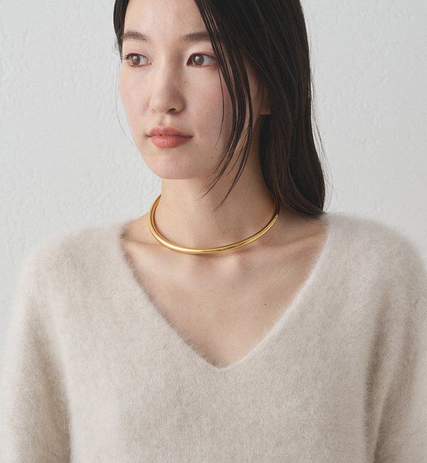  「FURカシミヤVニット」|ニット・セーター|