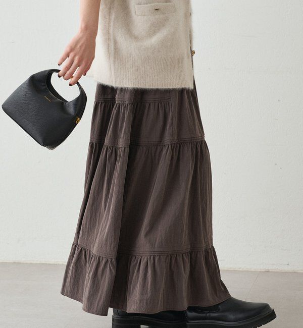  「ギャザーティアードスカート」|スカート|