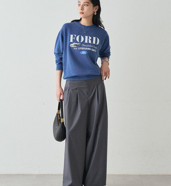  「タブベルトワイドパンツ」|チノ|