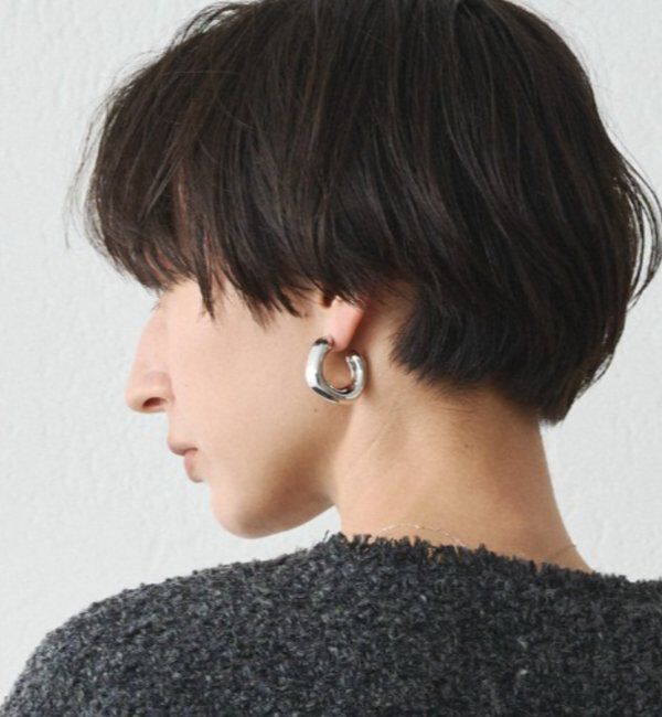  「【GALENA/ガレナ】ボリュームスクエアピアス」|リング|