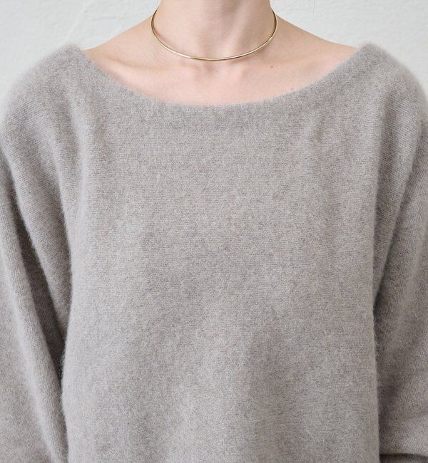  「ファーウールオフショルニット」|ニット・セーター|