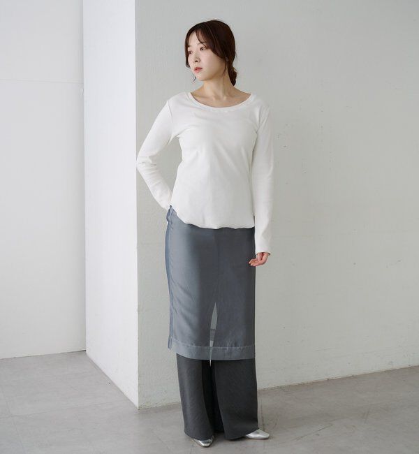  「ベアテレコロングスリーブカットソー」|Tシャツ・カットソー|