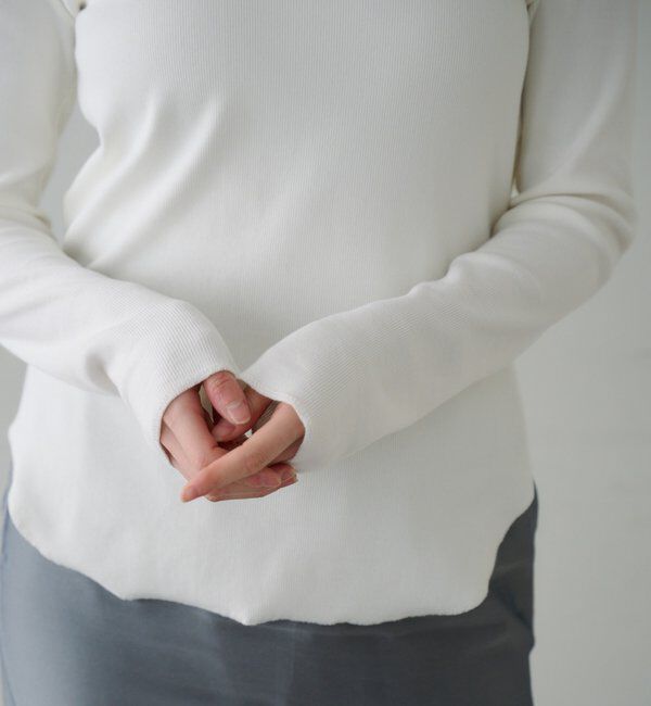  「ベアテレコロングスリーブカットソー」|Tシャツ・カットソー|