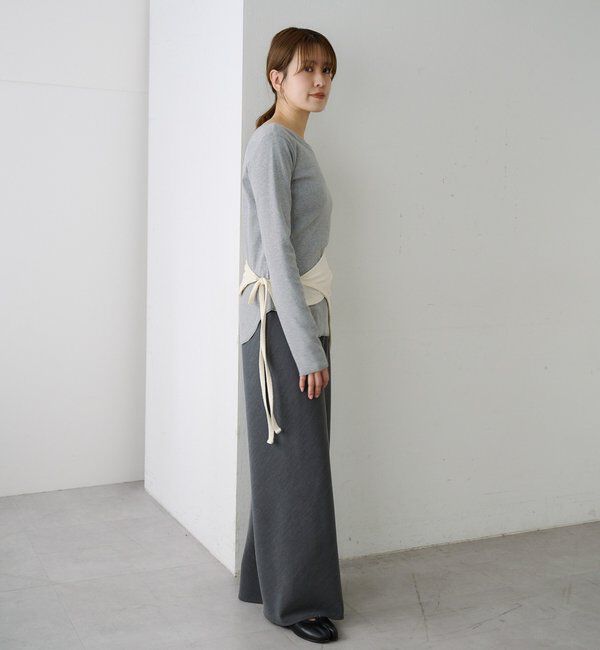  「ベアテレコロングスリーブカットソー」|Tシャツ・カットソー|