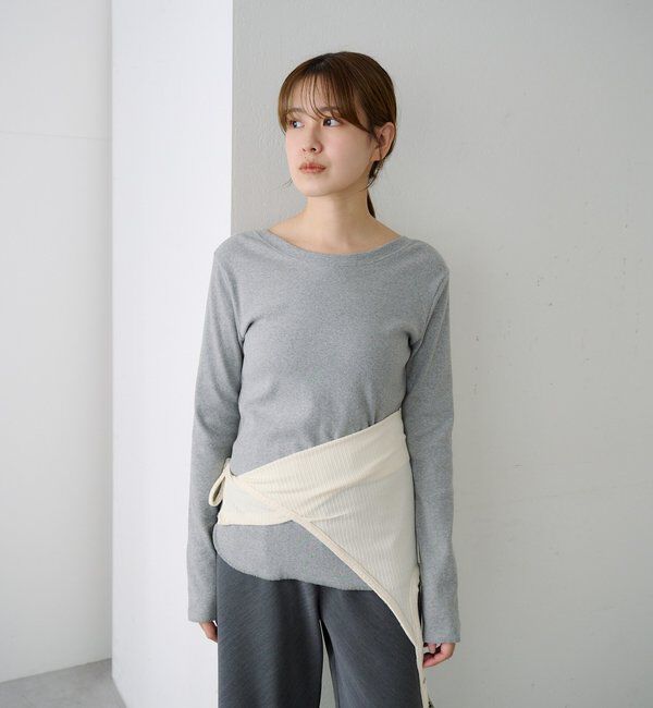  「ベアテレコロングスリーブカットソー」|Tシャツ・カットソー|