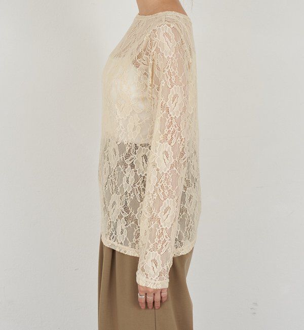  「レースプルオーバー」|Tシャツ・カットソー|