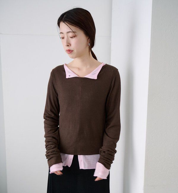  「レイヤードPack Tee」|Tシャツ・カットソー|