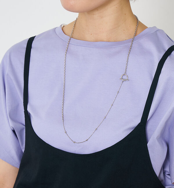 collex「【dignif】【金属アレルギー対応】ミックスチェーン2WAYネックレス」|ネックレス|