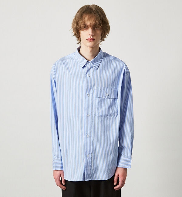 ABAHOUSE「クリア ストライプ レギュラーカラーシャツ」|シャツ・ブラウス|