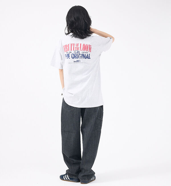 ABAHOUSE「【FRUIT OF THE LOOM/フルーツ オブ ザ ルーム】Print T」|Tシャツ・カットソー|