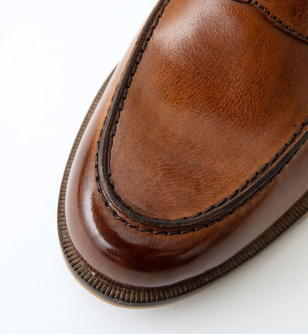 alfredoBANNISTER「【定番人気】コインローファー / ベジタブルタンニンレザー使用」|ローファー|