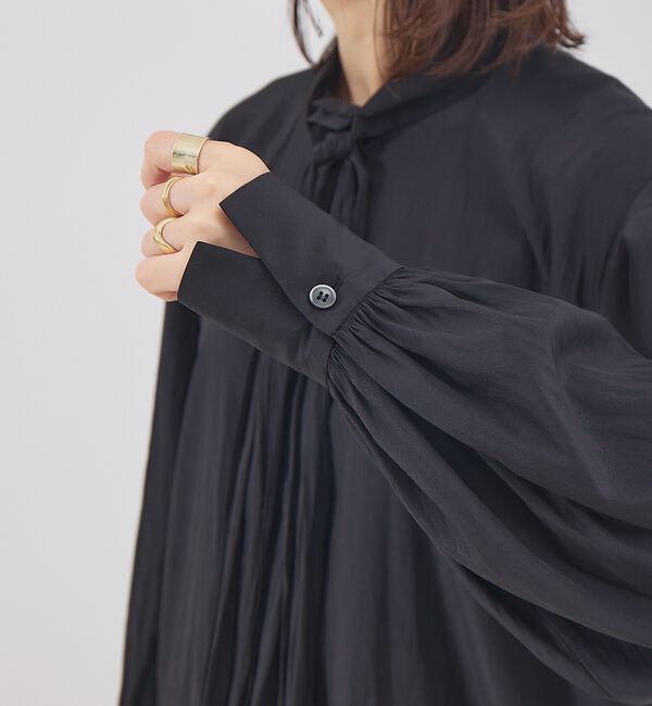 Rouge vif「割繊リボンデザインシャツ」|シャツ・ブラウス|