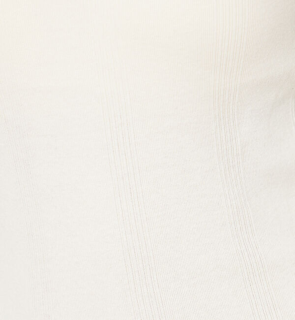 Rouge vif「【Robert P. Miller】パネルリブ バックオープンロンT / 背あき」|Tシャツ・カットソー|