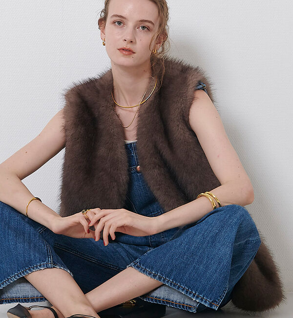 Rouge vif「エコファージレ」|ベスト・ジレ|