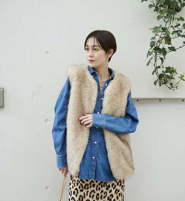 Rouge vif「エコファージレ」|ベスト・ジレ|