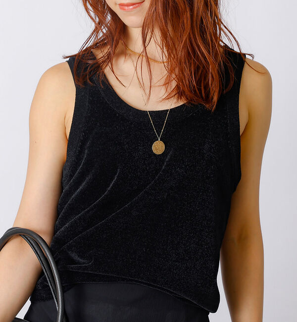 Rouge vif「モールニットタンクトップ」|キャミソール|