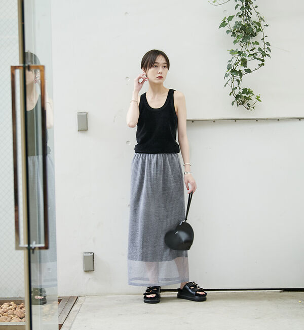 Rouge vif「モールニットタンクトップ」|キャミソール|