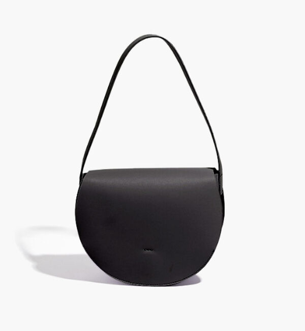 Rouge vif「【YAHKI /ヤーキ】VEGAN LEATHER ショルダー バッグ」|ショルダー・メッセンジャー|ブラック